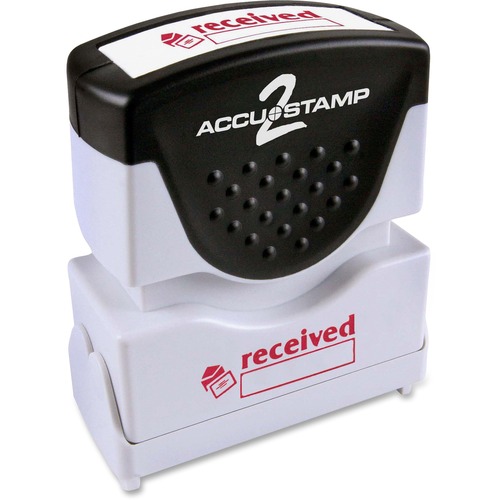 Accustamp Shutter, "Received", Red