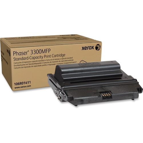 Genuine OEM Xerox 106R01411 Black Laser Toner Cartridge (4000 page yield)