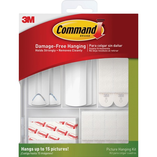 Picture-hanging Kit, Command Adhesive, 38/PK