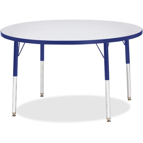 Round Activity Table, 42" D, 15"-24" H, 