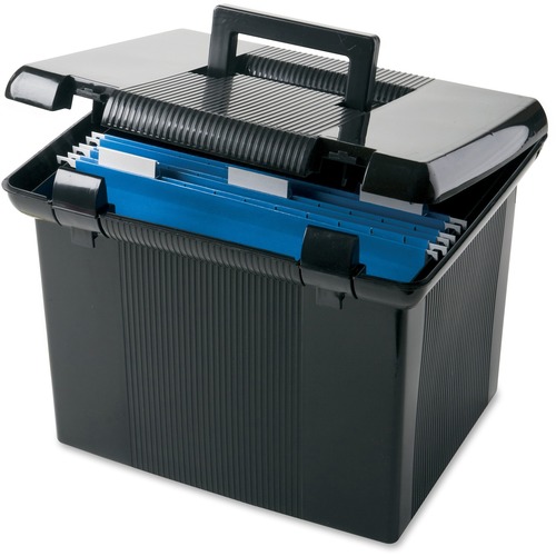 Portafile File Storage Box, Letter, Plas