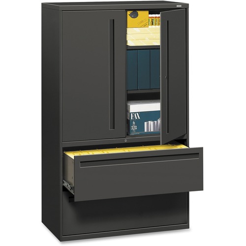 2-Drawer Lateral File, Storage Case, 42"x19-1/4"x67", CCL