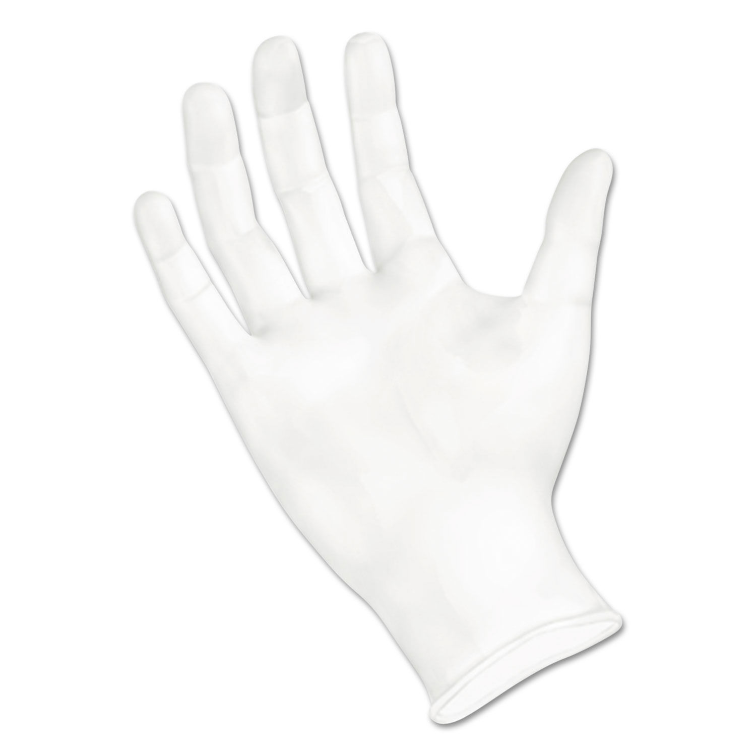 General Purpose Vinyl Gloves, Powder/Latex-Free, 2 3/5mil, Medium, Clear, 100/Bx