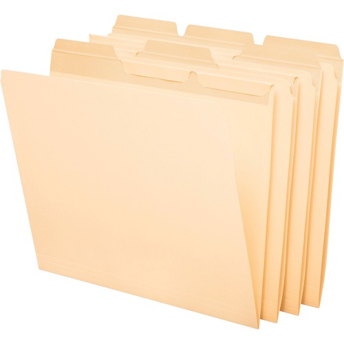 Ready-Tab File Folders, 1/3 Cut Top Tab,