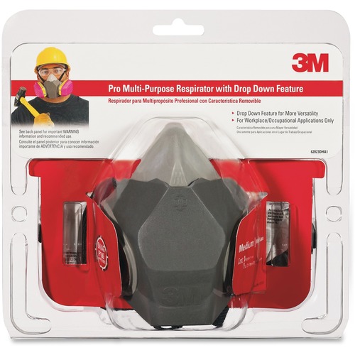 Multi-Purpose Respirator Mask, Drop-Down