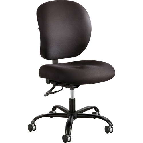 24/7 Task Chair, 26"x26"x35-38", Black