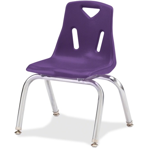 Stacking Chairs,w/Chrome Legs,14" Seat,2