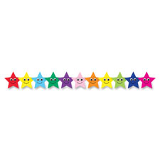 Hygloss Products, Inc.  Happy Snowflakes Border, 3"x36", 12/PK, Ast