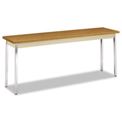 Utility Table, Metal, 72"x18"x29", Harvest/Putty