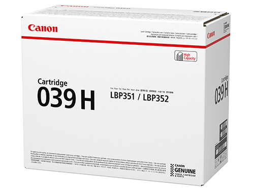 Canon 0288C001 (Canon 039H) OEM High Yield Black Toner Cartridge