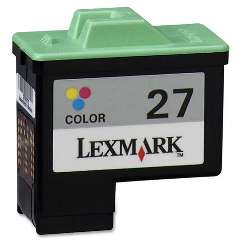 Genuine OEM Lexmark 10N0227 (Lexmark 27) Color Ink Cartridge
