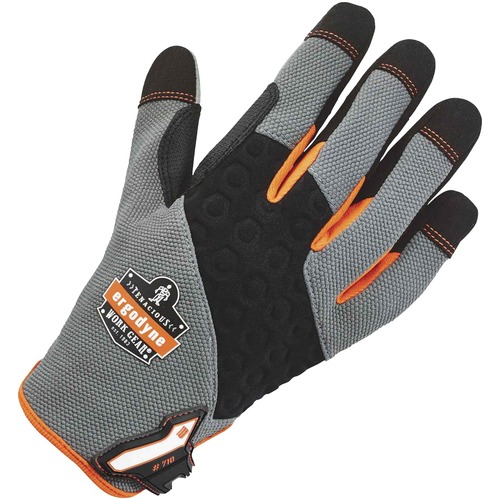 710 Utility Gloves, Large, 2/PR, Gray