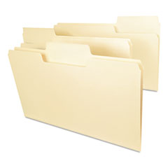 Smead  Top Tab Folders,Lgl,14PT,1/3 Cut,3/4" Exp,50/BX,MLA
