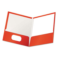 High Gloss Laminated Paperboard Folder, 