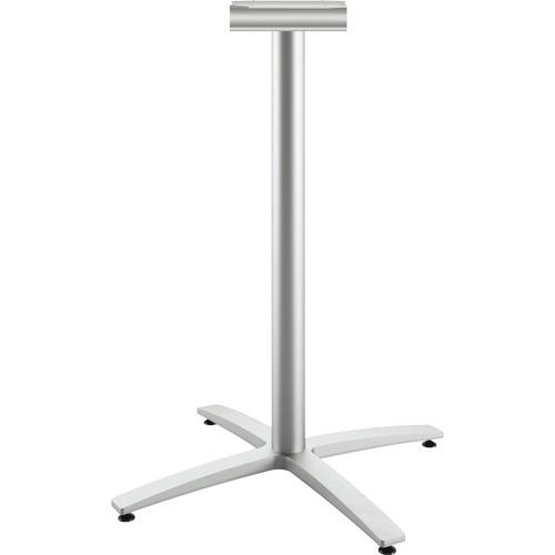 The HON Company  X-Base, Standing Height, f/36" Tabletops,41"H, Silver