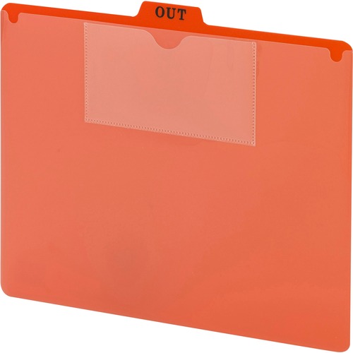 Top-Tab Guides, Letter 11-3/4"x10", 50/BX, Red