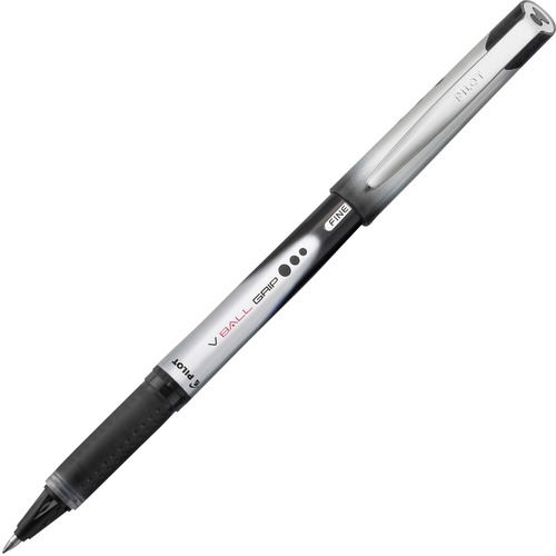 Liquid Rollerball Pen, Nonrefillable, .7mm, Fine, Black