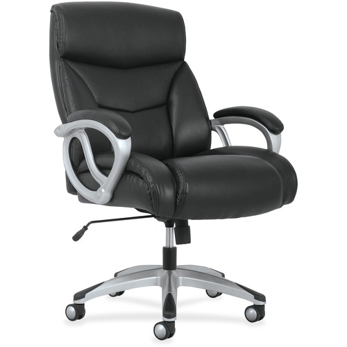 Executive Chair,400lb Cap,29-9/10"Wx31-7/10"Dx49"H,Black