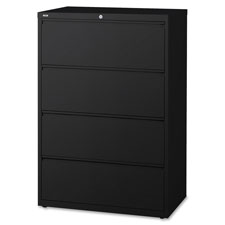 4-Drawer Lateral File, W/Lock, 36"x19-1/4"x53-1/4", CCL